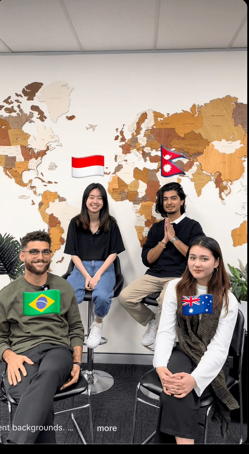 Its so fun to be working w people of different backgrounds 🌏 #experteducation #sydney
